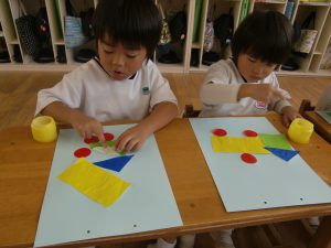 たんぽぽ組 まる さんかく しかくでなに作ろう たんぽぽ組 まる さんかく しかくでなに作ろう